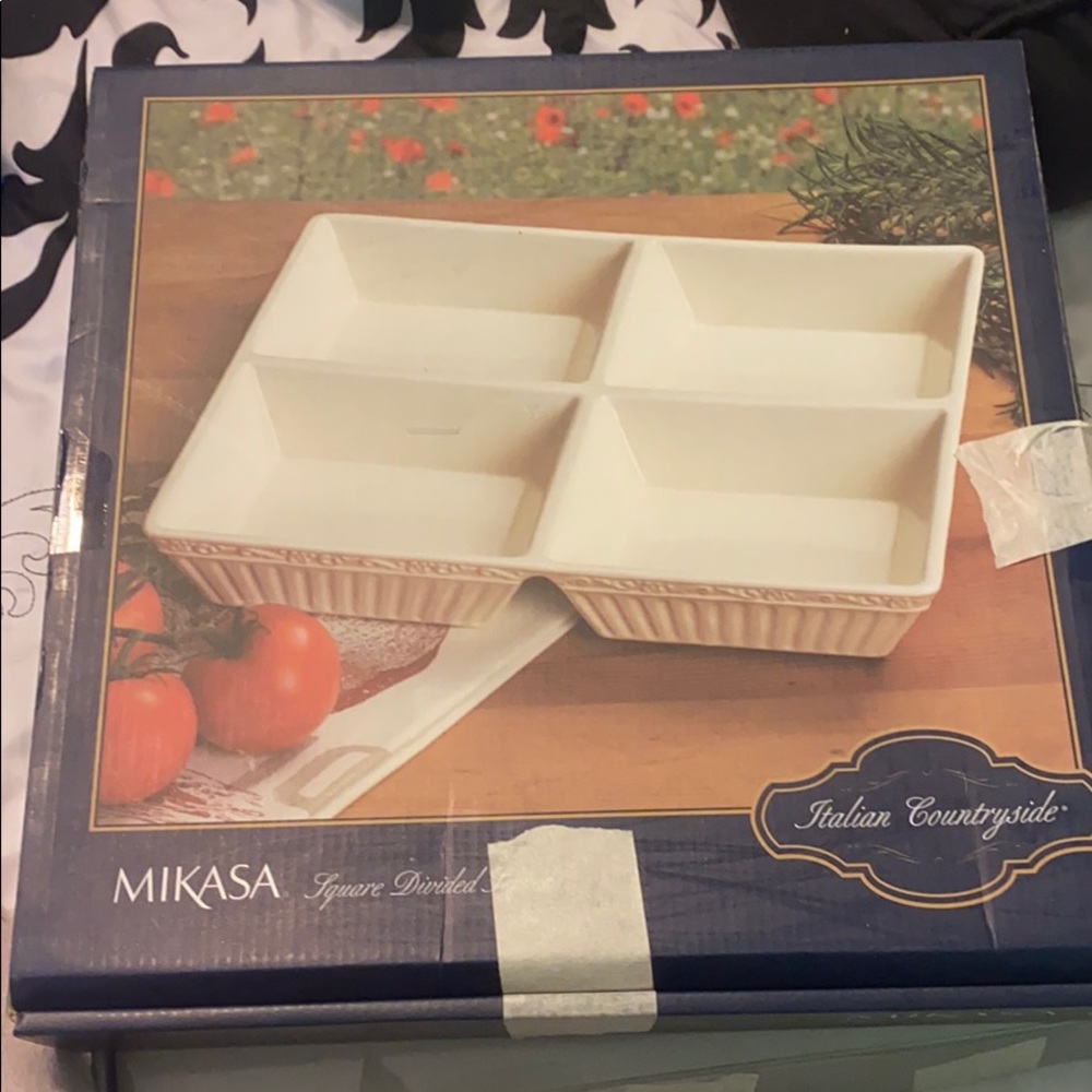 Mikasa Divided Serving Dish